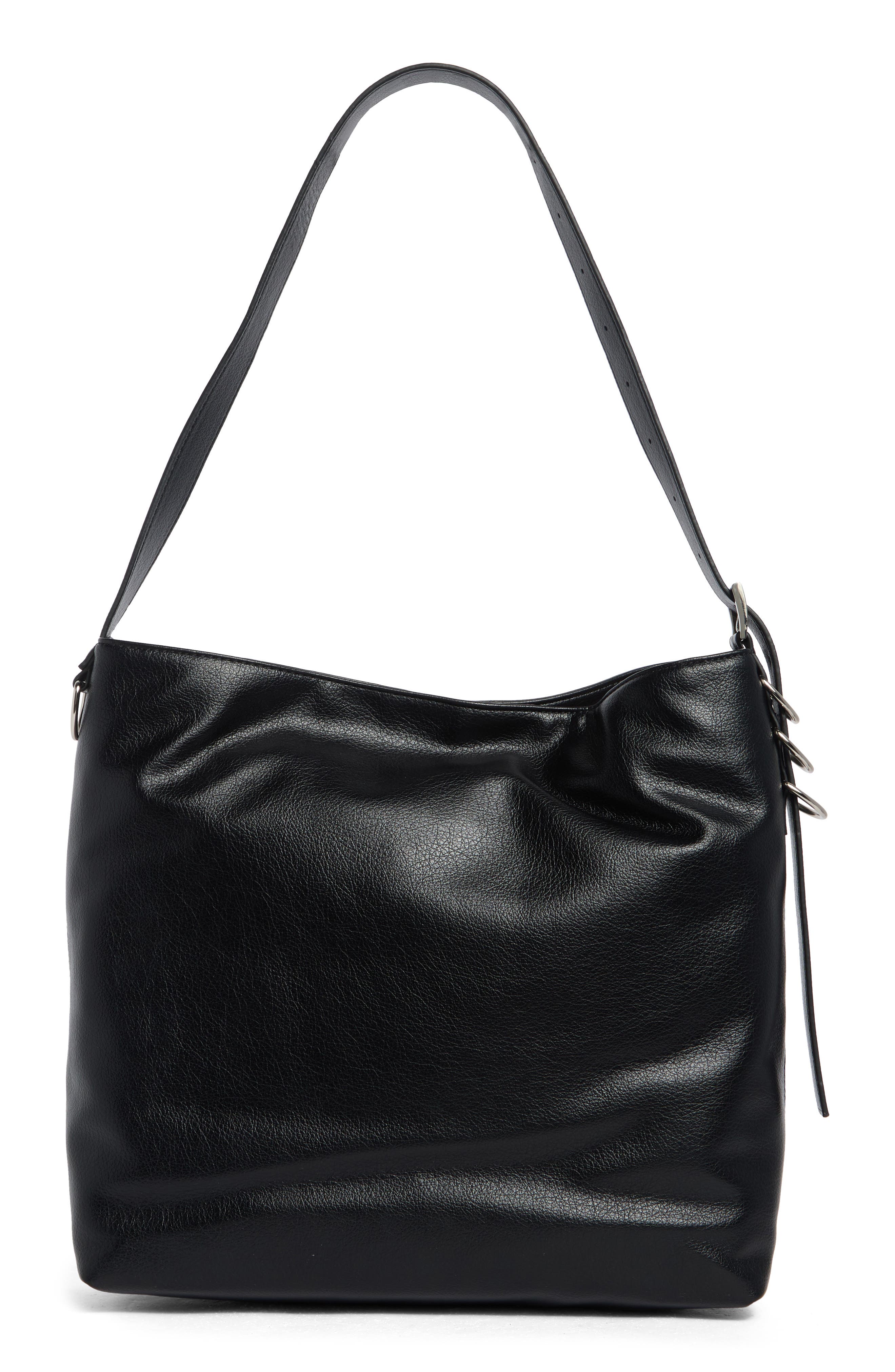 Madden Girl Faux Leather Shoulder Bag