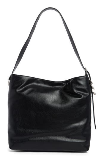Madden Girl Faux Leather Shoulder Bag In Black