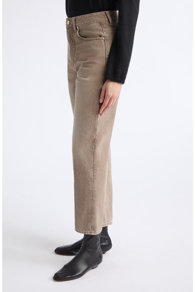 Drift High Waist Straight Leg Jeans, Alternate, color, RYE WASH