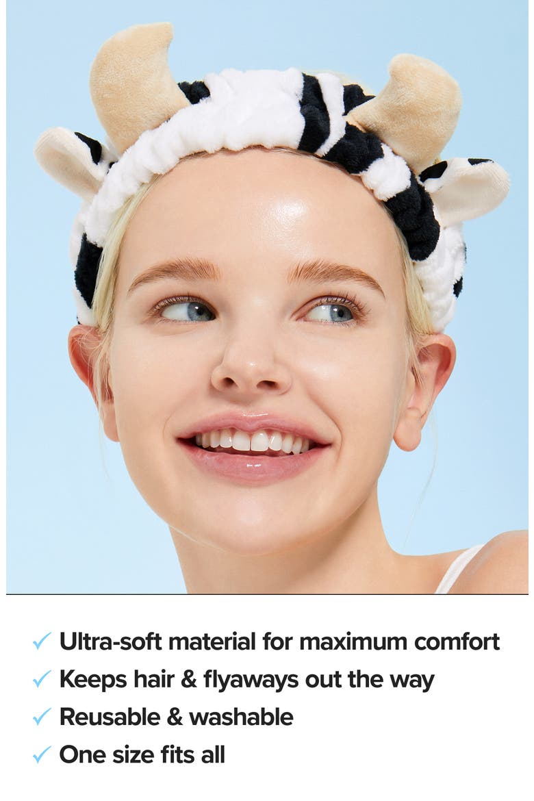 Cow Headband, Alternate, color, NO COLOR