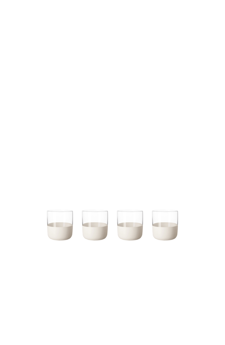 Villeroy & Boch Manufacture Rock Blanc Shot Glass Set of 4, Main, color, White