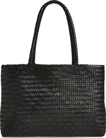 Madewell black tote best sale