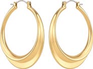 Vince Camuto Oval Hoop Earrings