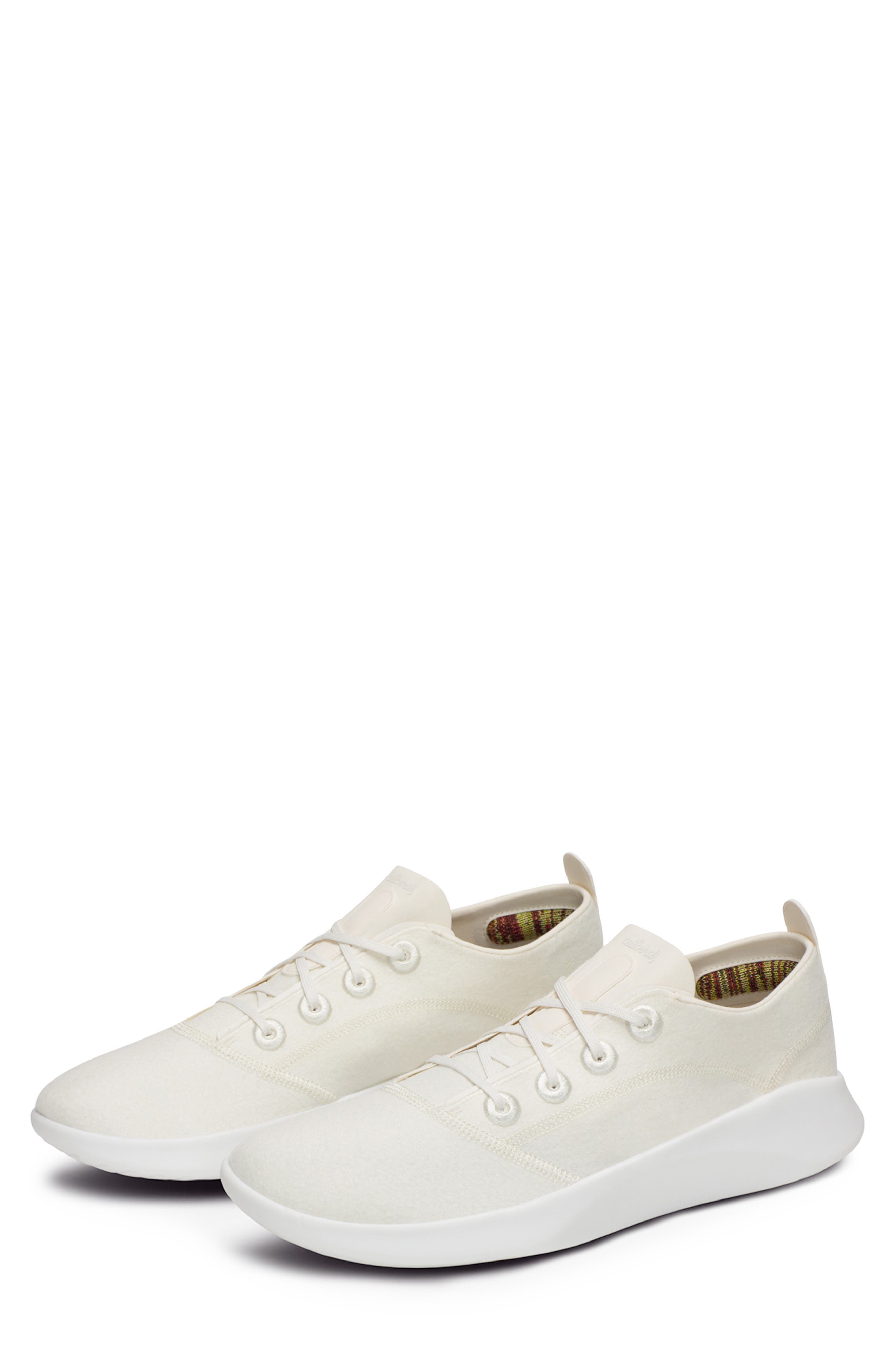 Allbirds Wool Runner Go Sneaker, Alternate, color, Natural White/ Blizzard