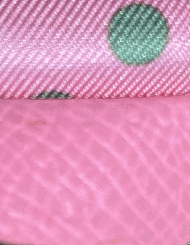 Pre-Owned Hermes Azap Zip Around Wallet Silk'in Epsom Long, Alternate, color, Rose Confetti