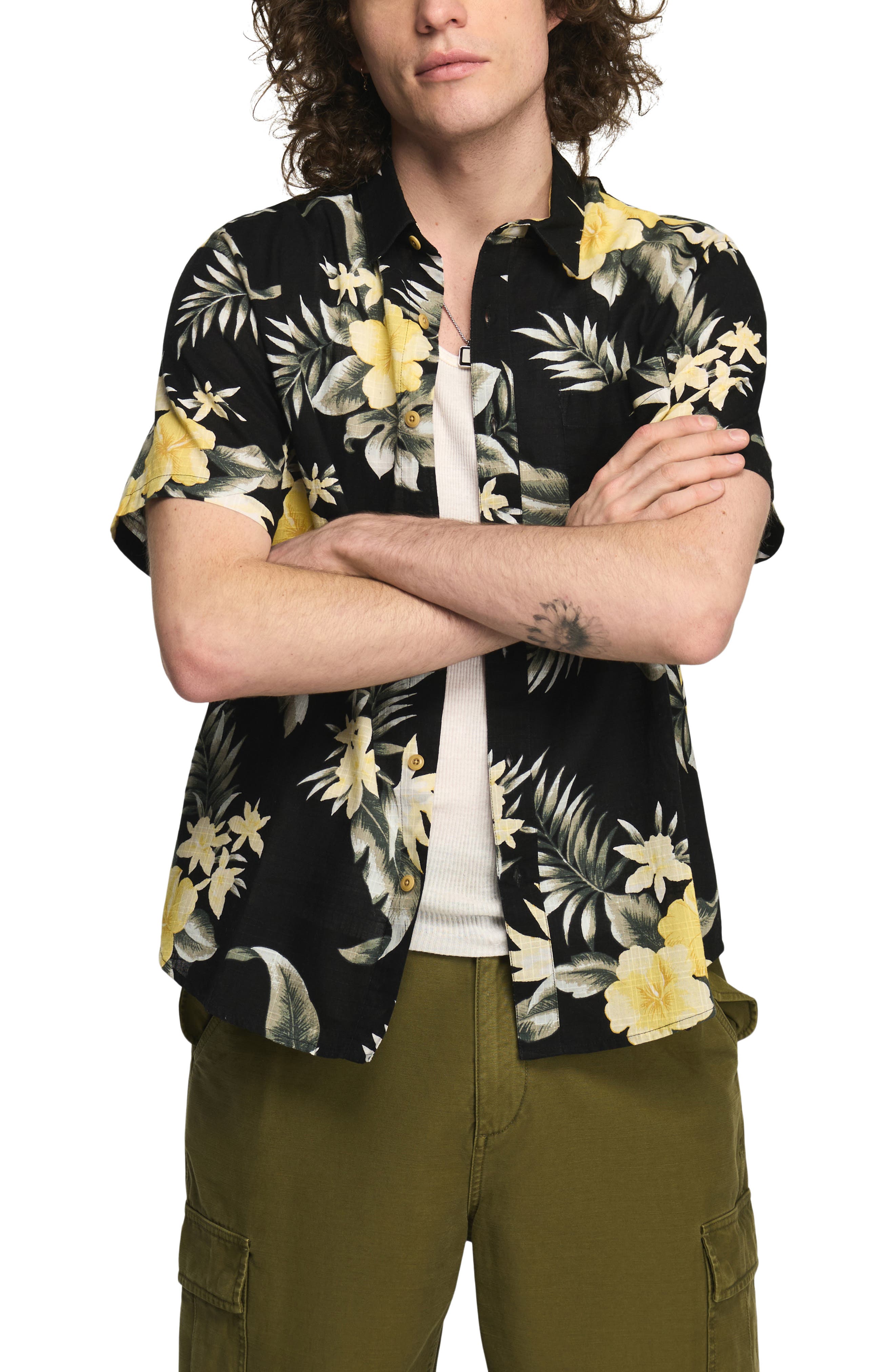 selected BLACK FLORAL