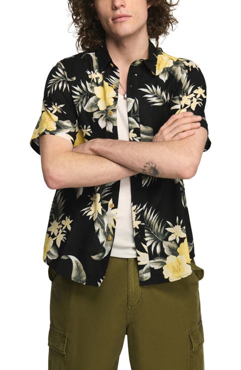 San Gabriel Floral Short Sleeve Shirt
