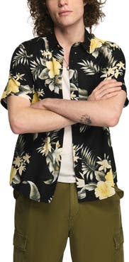 Lucky Brand San Gabriel Floral Short Sleeve Shirt