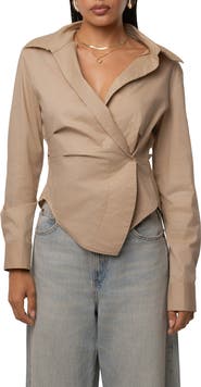 JLUXLABEL Sculpt And Form Blouse