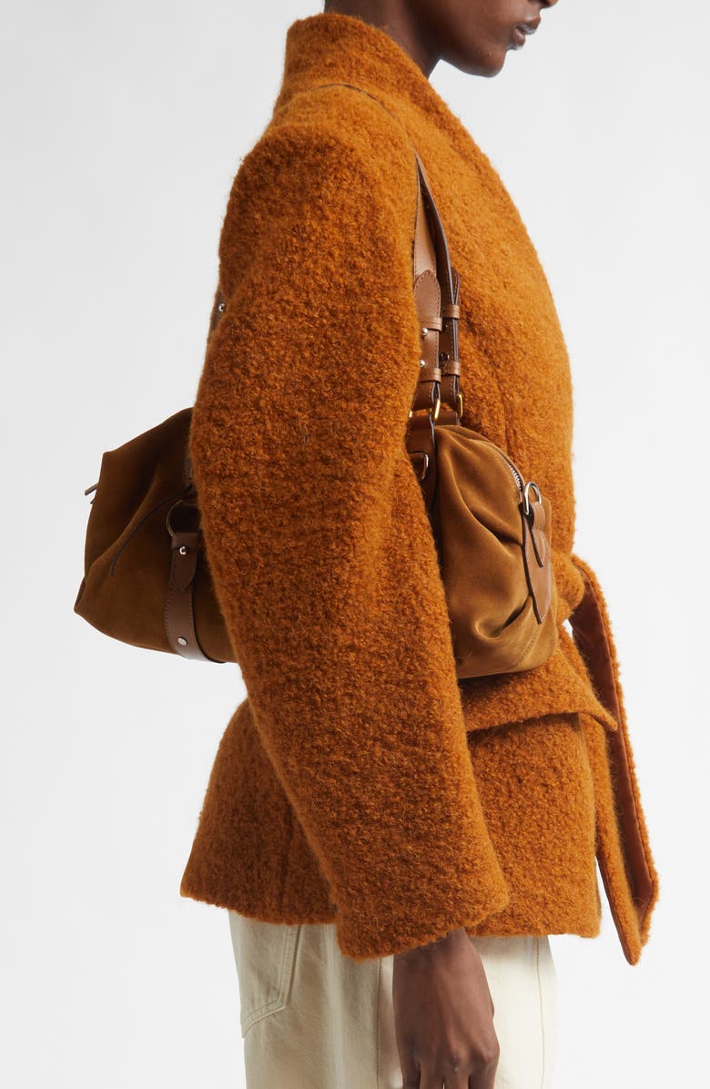 Isabel Marant Mini Tilpa Bag, Alternate, color, Cognac