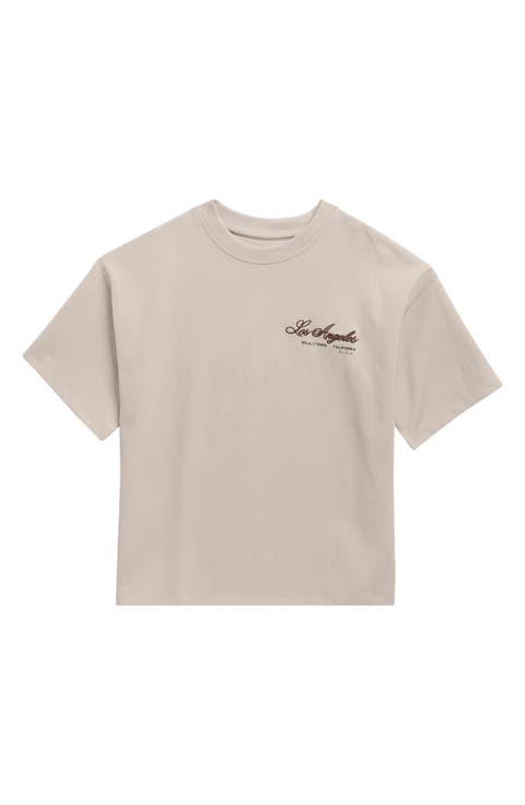 Kids' Los Angeles Embroidered T-Shirt (Big Kid)