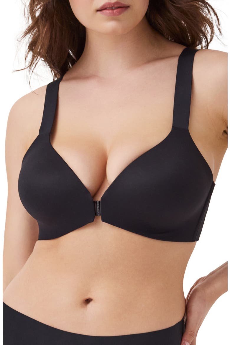SPANXsmooth™ Bra-llelujah!® Lightly Lined Wireless Bra, Main, color, VERY BLACK