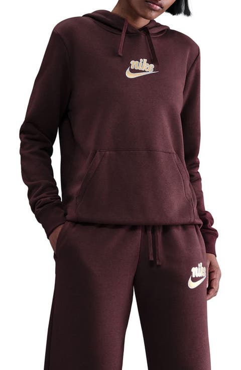 Club Logo Fleece Pullover Hoodie