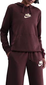 Nike Club Logo Fleece Pullover Hoodie