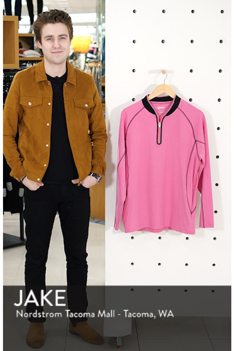 Quarter Zip Slim Fit Tech Pullover video