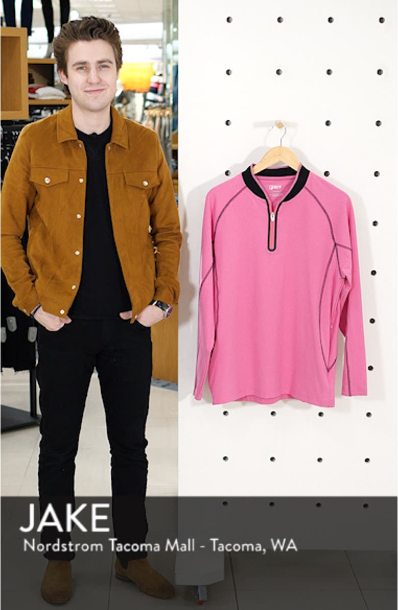 Quarter Zip Slim Fit Tech Pullover, sales video thumbnail