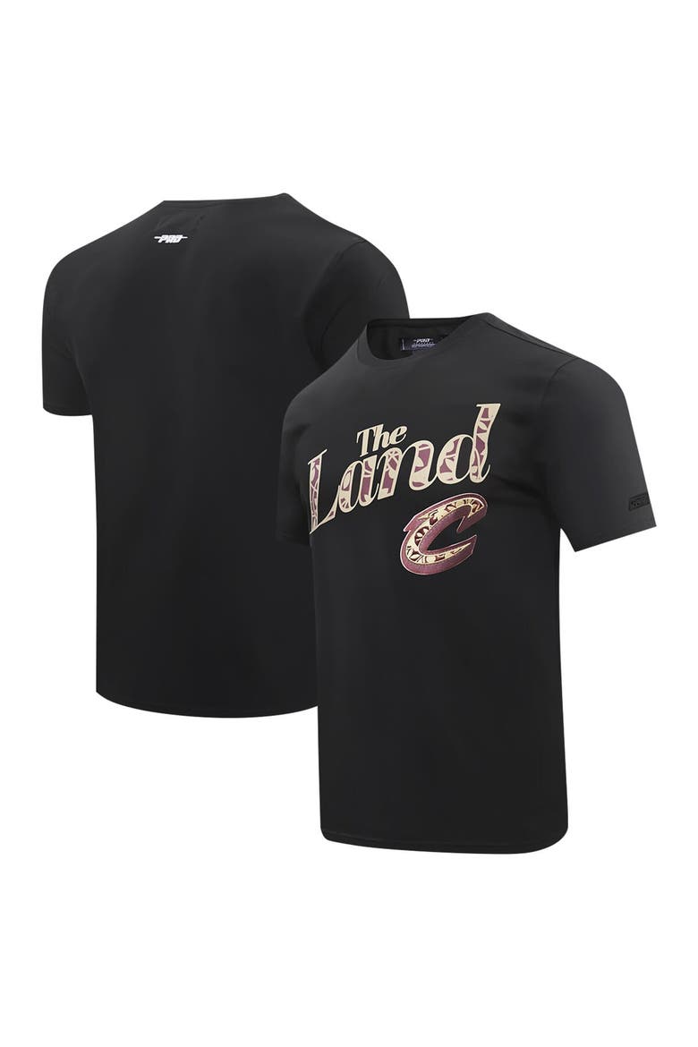 Men's Pro Standard Black Cleveland Cavaliers 2023 City Edition T-Shirt, Main, color, Black