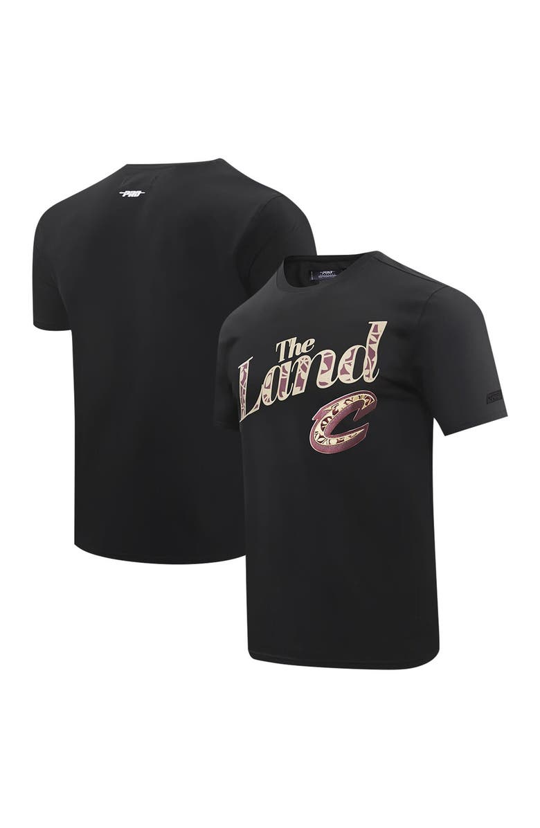 PRO STANDARD Men's Pro Standard Black Cleveland Cavaliers 2023 City Edition T-Shirt, Main, color, Black