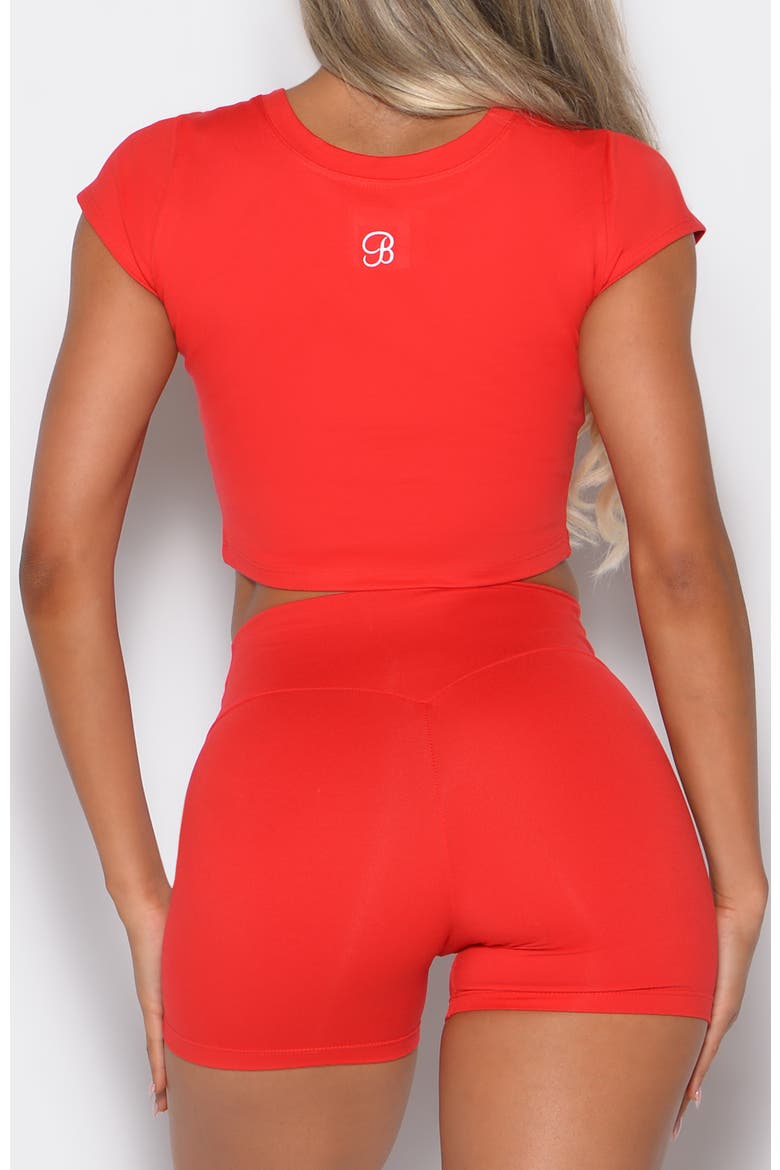 Fit Fam Active Tee, Alternate, color, Cherry Bomb