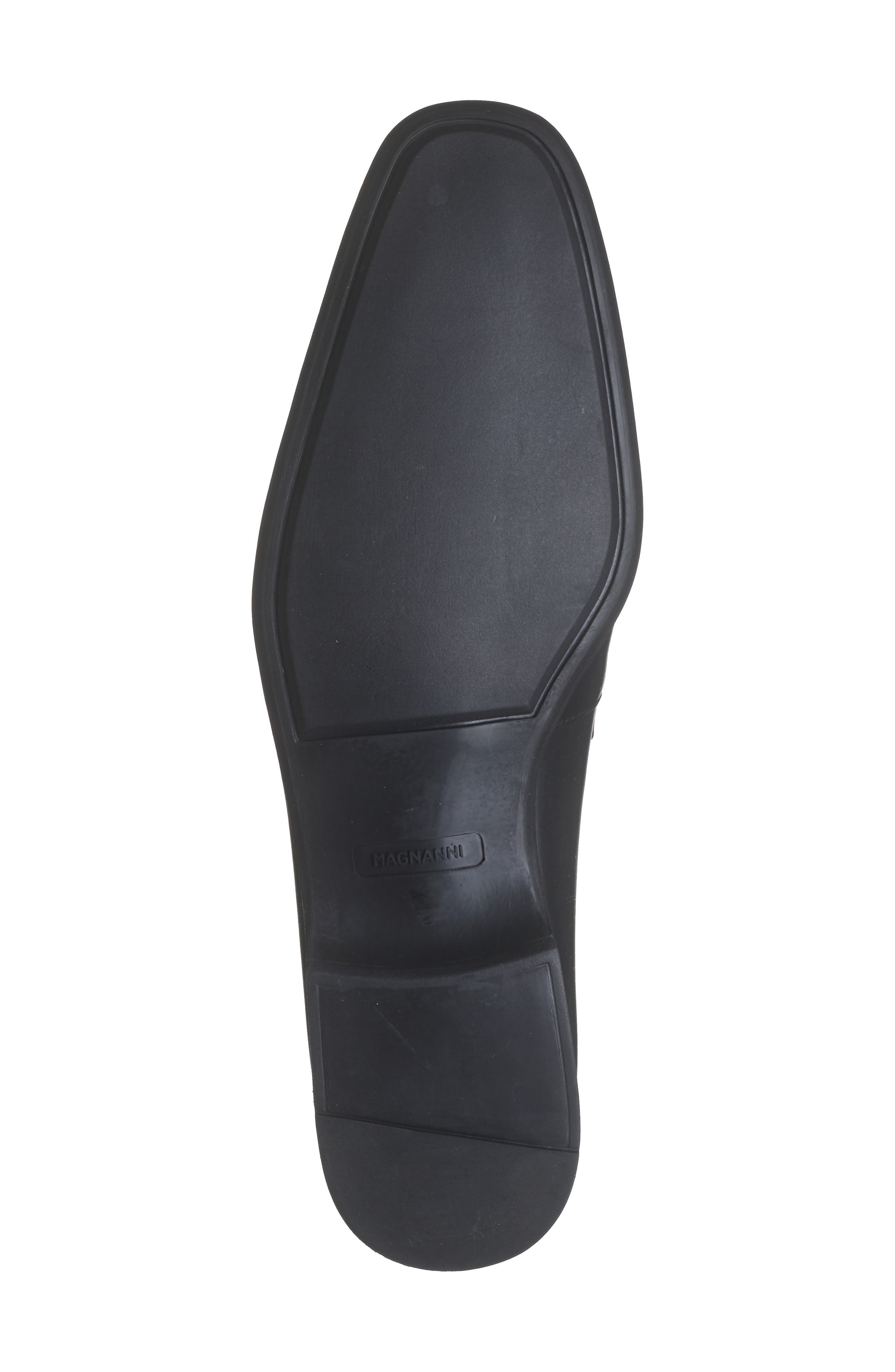Magnanni Talaz Penny Loafer, Alternate, color, Black