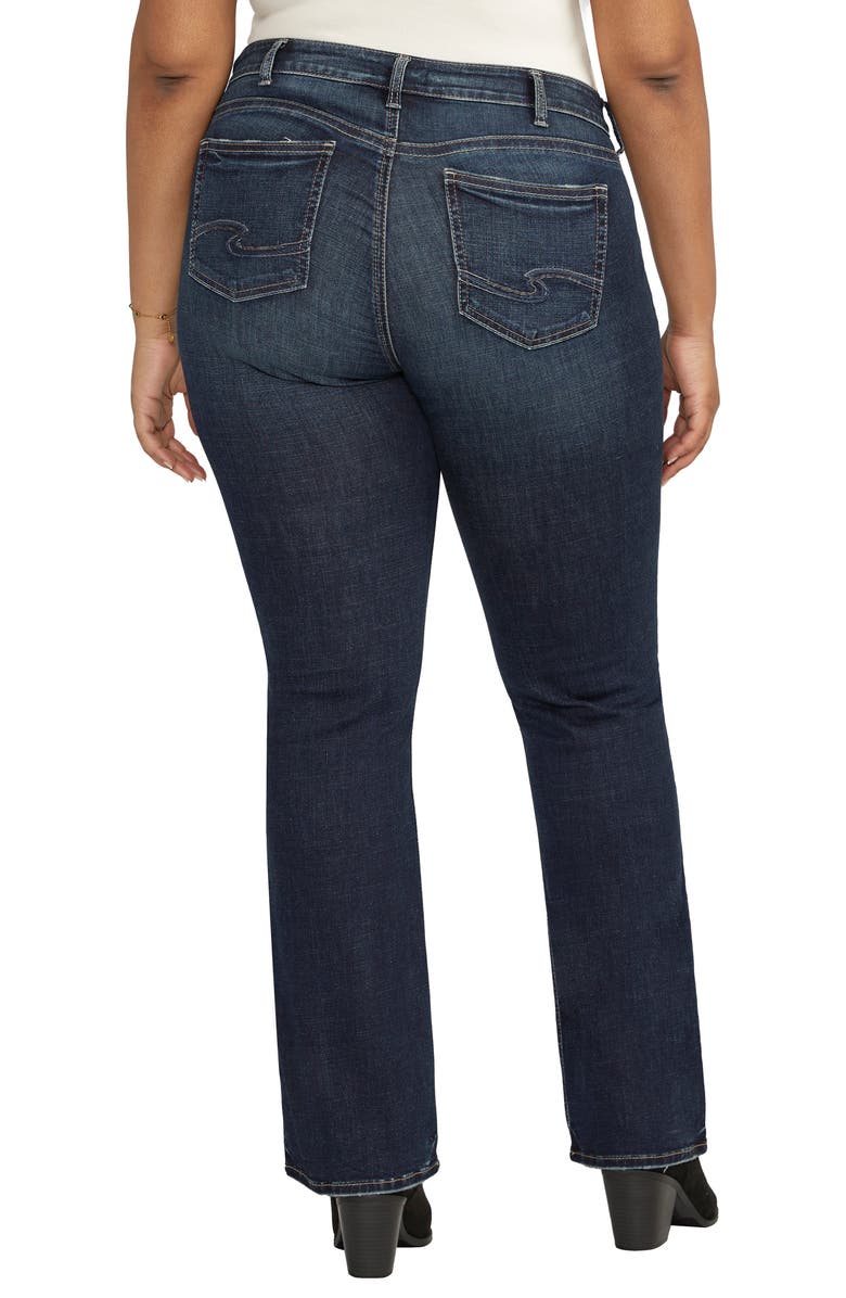Silver Jeans Co. Elyse Mid Rise Bootcut Jeans, Alternate, color, 