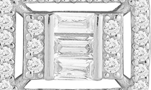 Glaze Jewelry Cubic Zirconia Pendant Necklace & Stud Earrings Set