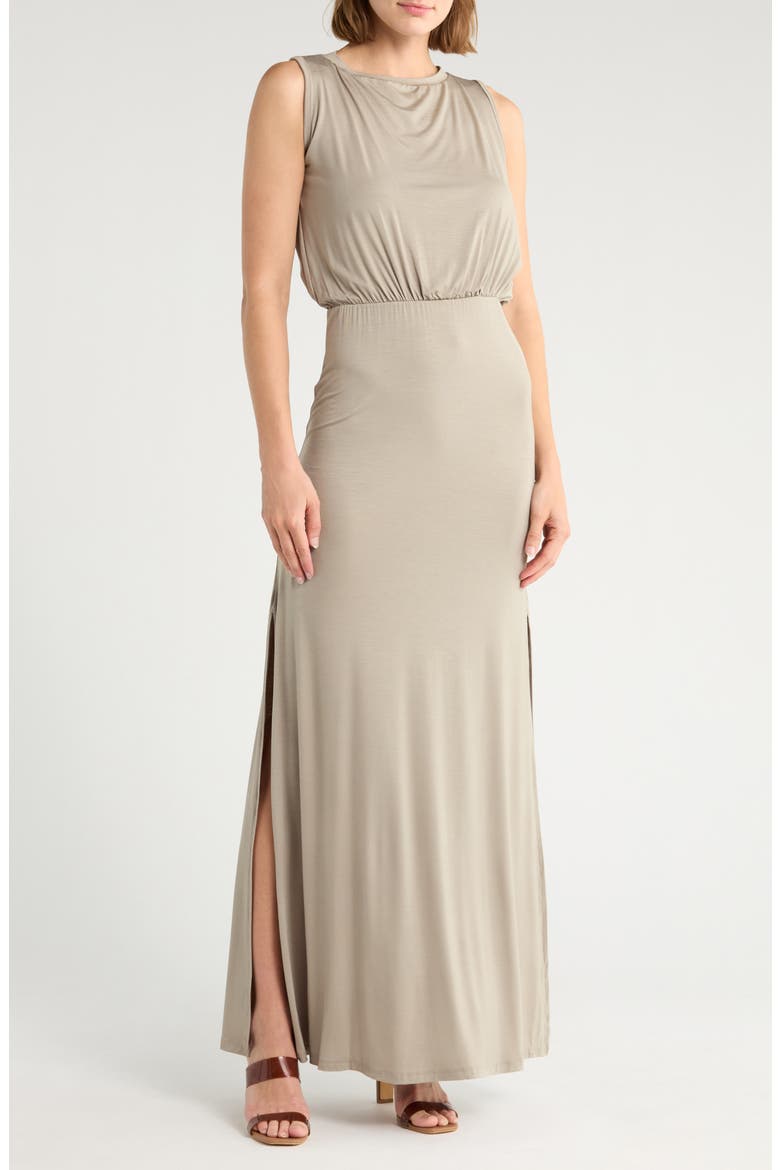 Sleeveless Maxi Dress, Main, color, KASHMIR
