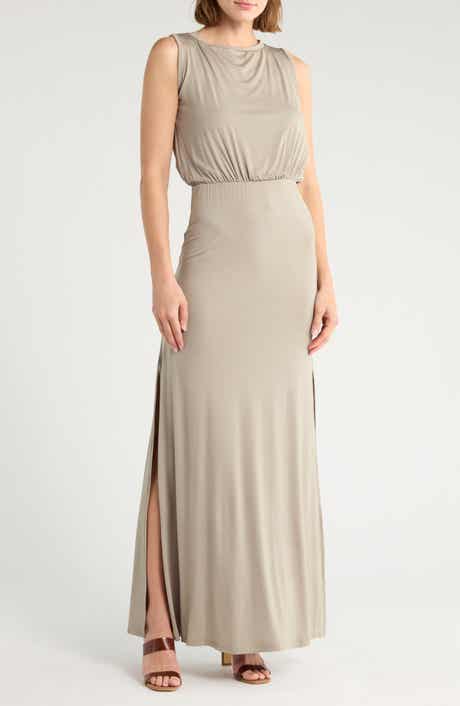 GO COUTURE Sleeveless Maxi Dress