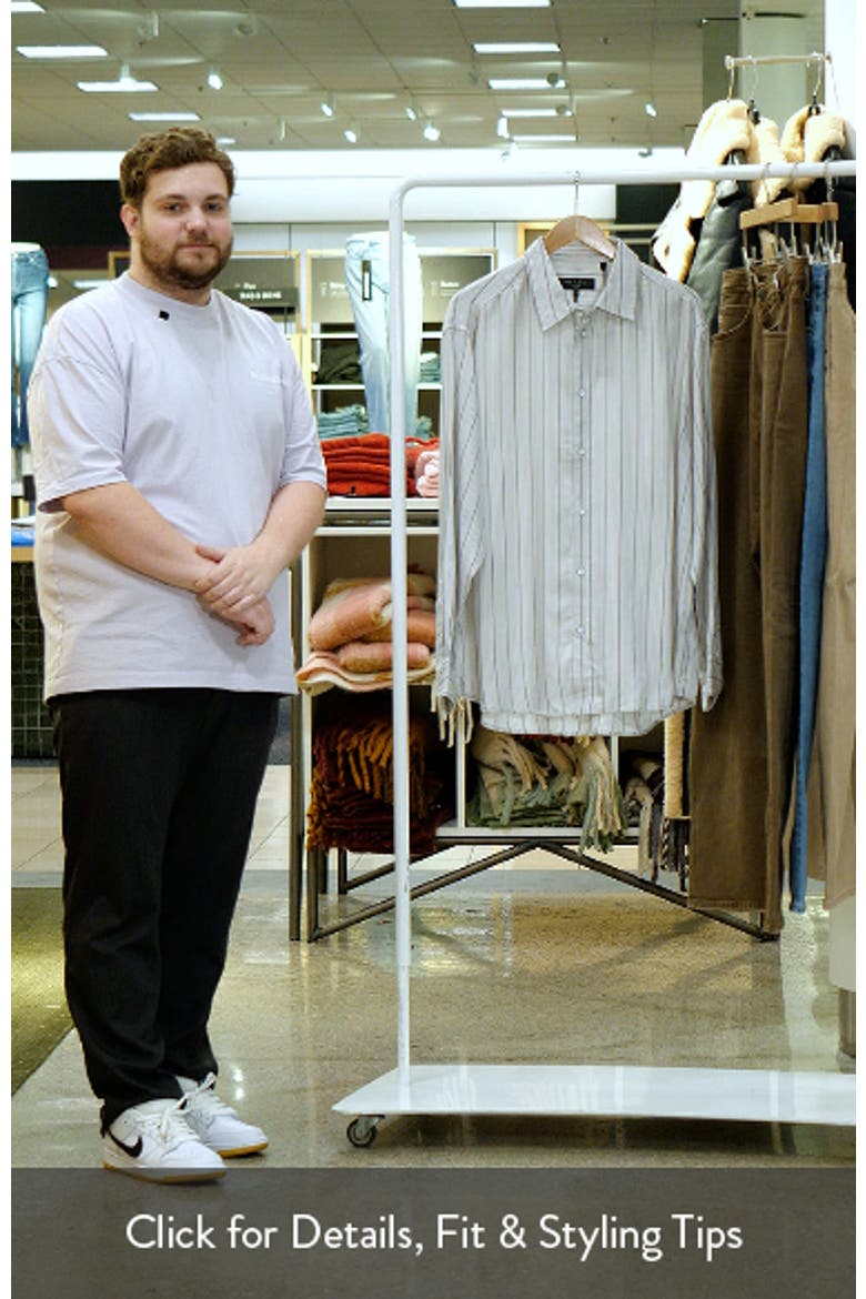 Matthew Stripe Button-Up Shirt video