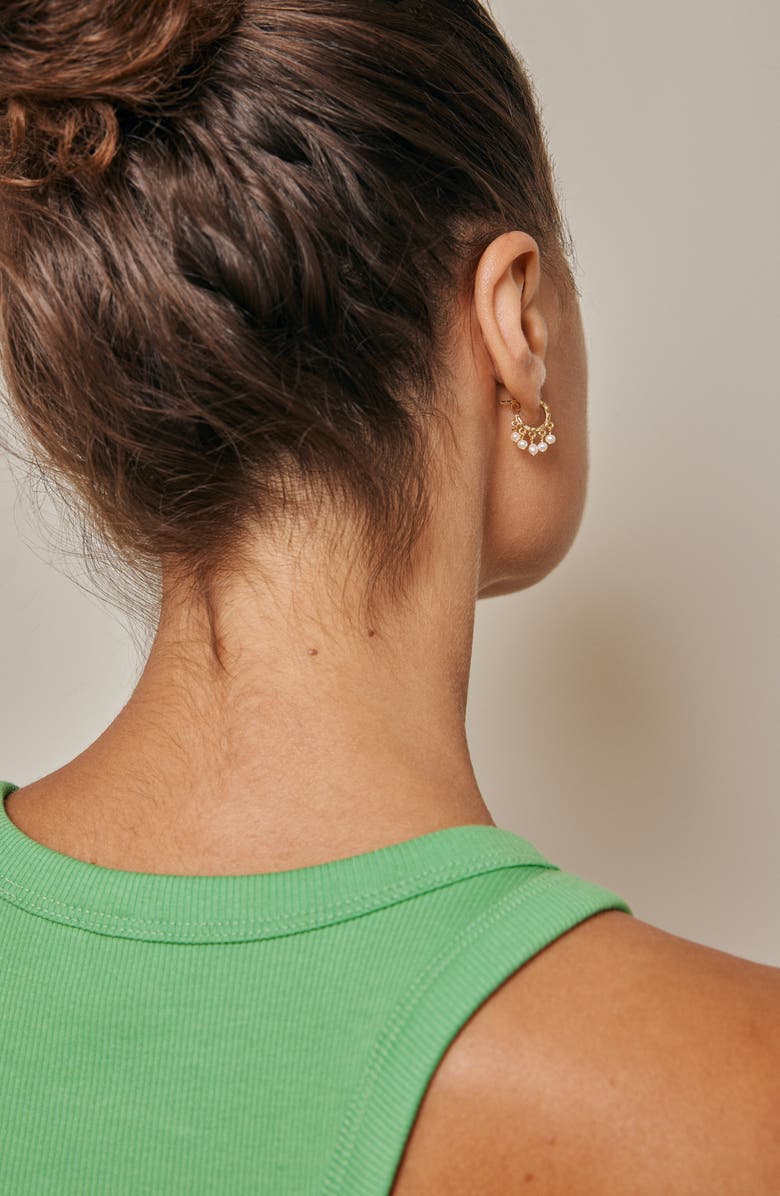 ENAMEL Copenhagen Astrid Earring, Alternate, color, Pearl