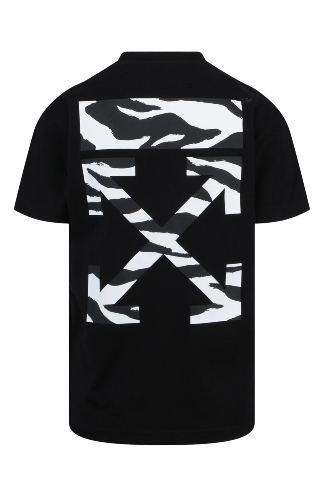 Off-White Zebra Arrow Cotton Graphic T-Shirt (Women) | Nordstromrack