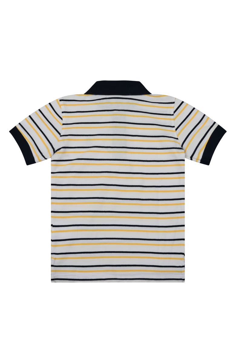 Brooks Brothers Kids' Stripe Piqué Polo, Alternate, color, 