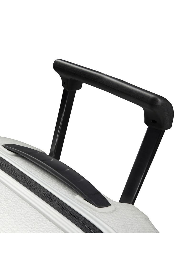 C-LITE Hardside 33" Extra Large Checked Spinner Luggage, Alternate, color, Off White