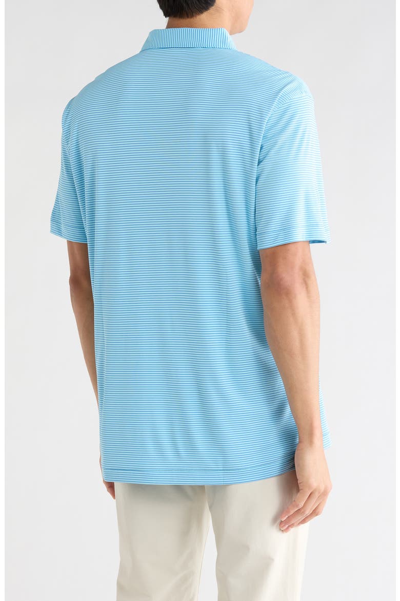 Stripe Featherweight Performance Polo, Alternate, color, SEAPORT BLUE