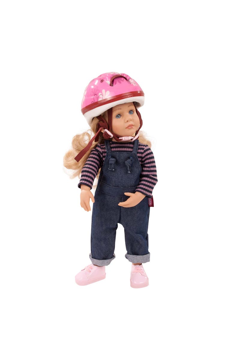 Gotz Doll Sized Bike Helmet Doll Accessory For 16.5" 19.5" Dolls, Alternate, color, 