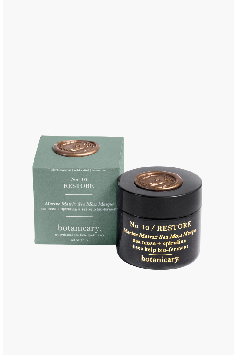 No. 10 RESTORE Marine Matrix Sea Moss Masque, Alternate, color, Black
