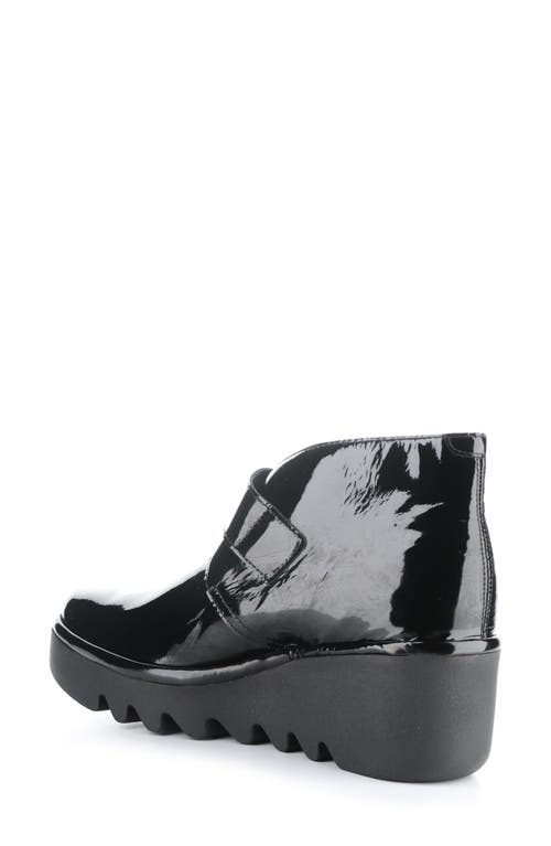 Fly London Birt Wedge Bootie In Black
