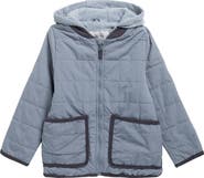 London Fog Kids' Brushed Micro Midweight Quilted Jacket