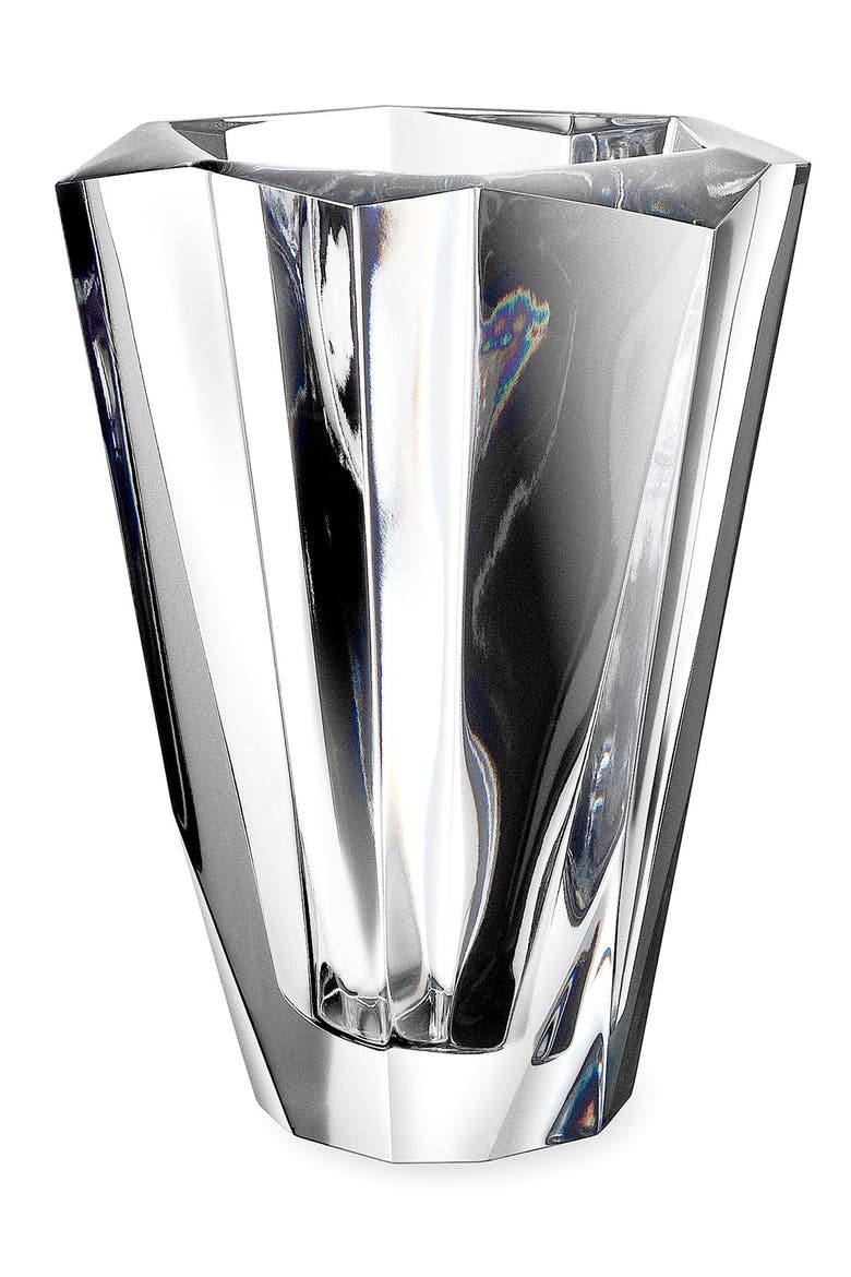 Precious Lead Crystal Vase, Main, color, CRYSTAL VASE