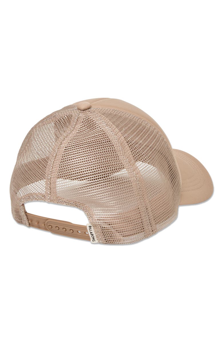 Billabong Across Waves Trucker Hat, Alternate, color, Oatmeal