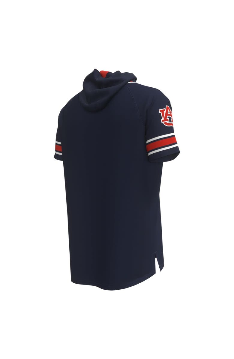 Under Armour Men's Under Armour Navy Auburn Tigers Shooter Raglan Hoodie T-Shirt, Alternate, color, Navy