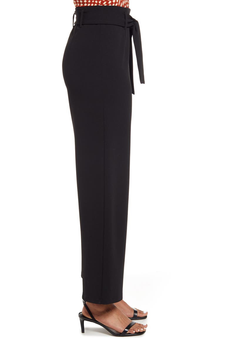 Open Edit Belted High Waist Pants, Alternate, color, 
