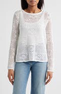 beachlunchlounge Tiara Crochet Look Sweater
