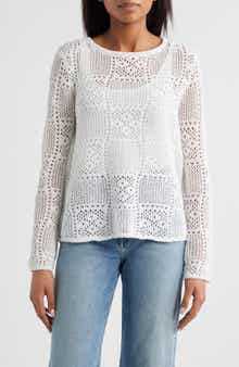 beachlunchlounge Tiara Crochet Look Sweater