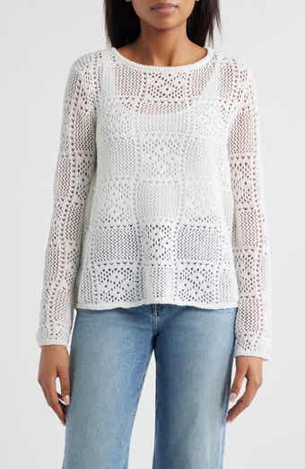 beachlunchlounge Tiara Crochet Look Sweater
