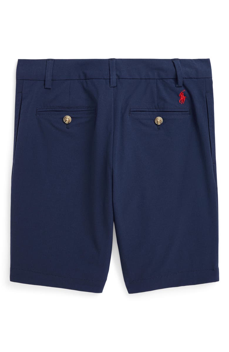 Polo Ralph Lauren Kids' Weekend Flat Front Stretch Chino Shorts, Alternate, color, 