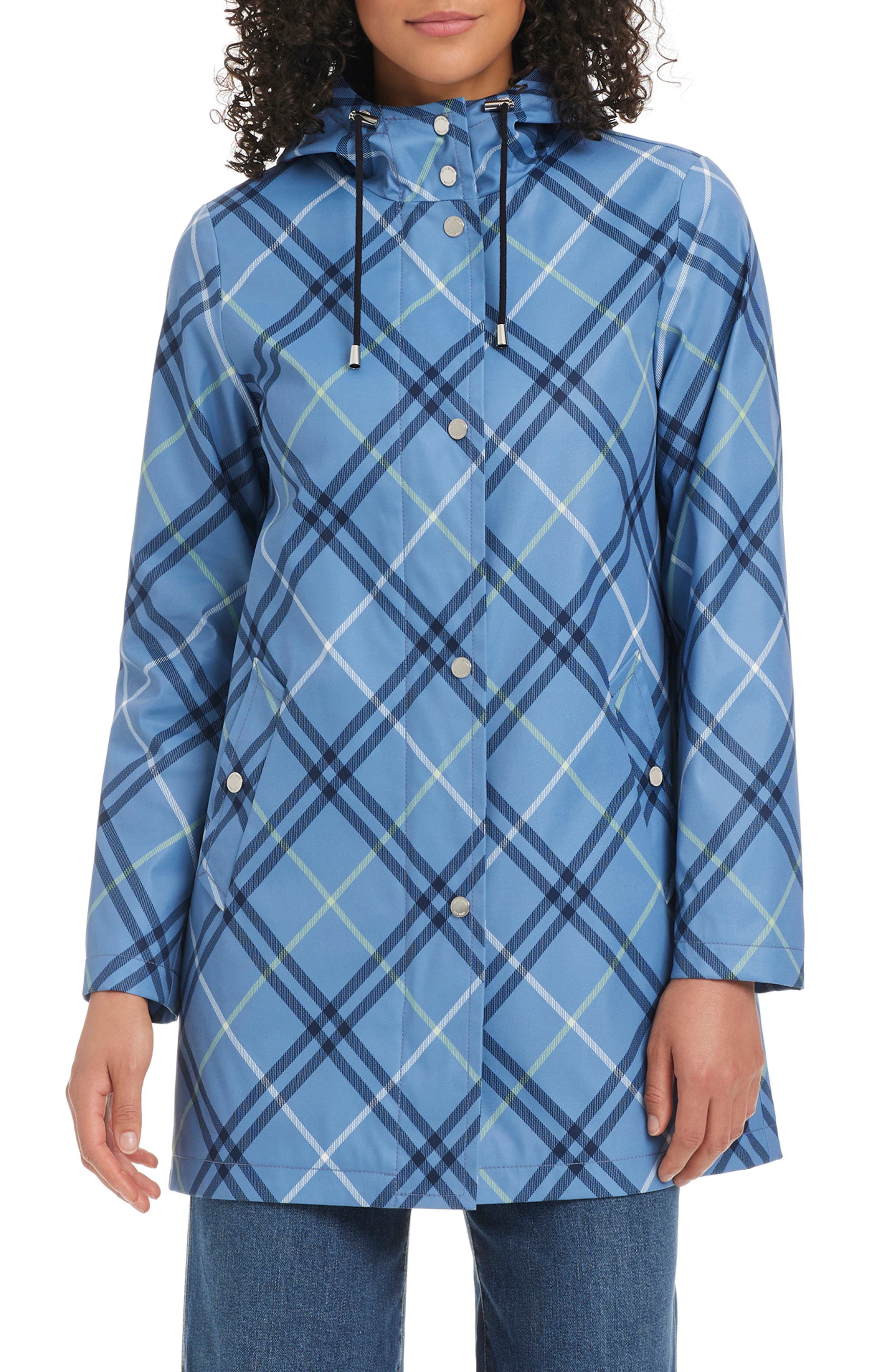 Kate Spade New York Hooded A-Line Jacket