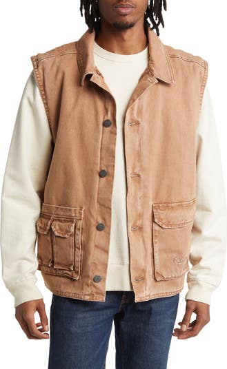 CATERPILLAR x Colour Plus Co. Denim Utility Vest | Nordstromrack