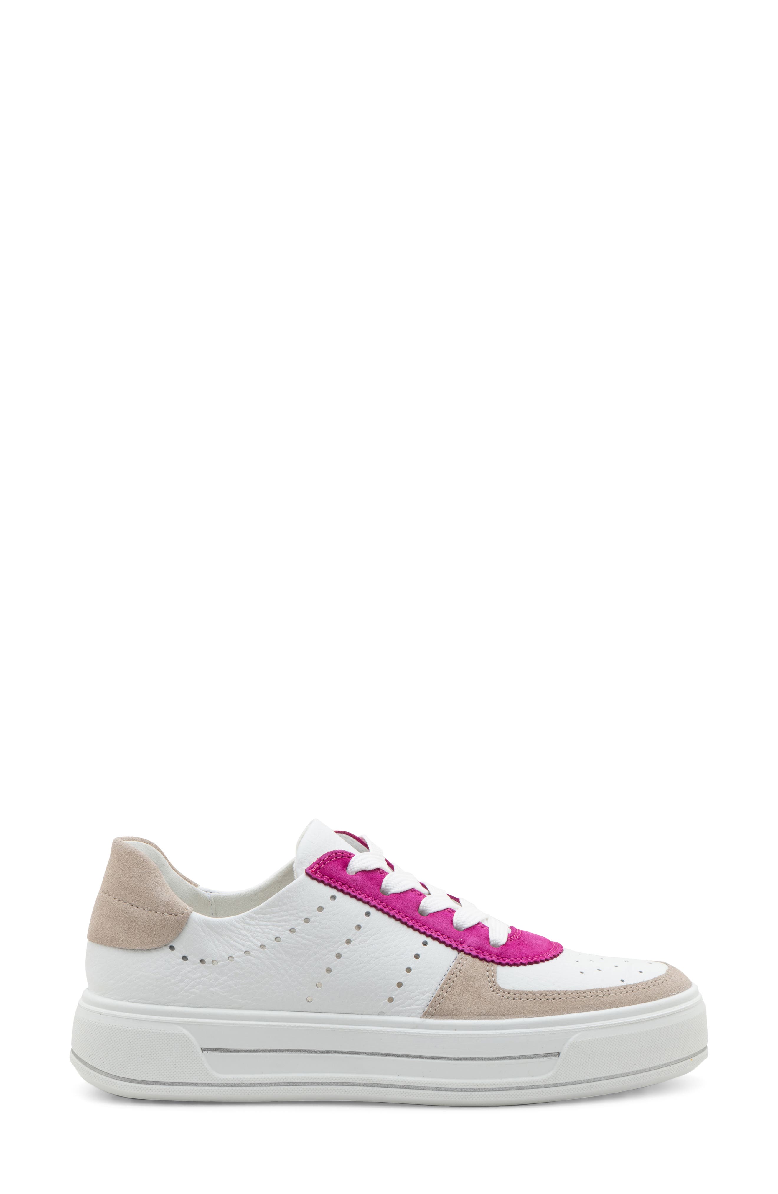 ara Calgary Platform Sneaker, Alternate, color, Pink