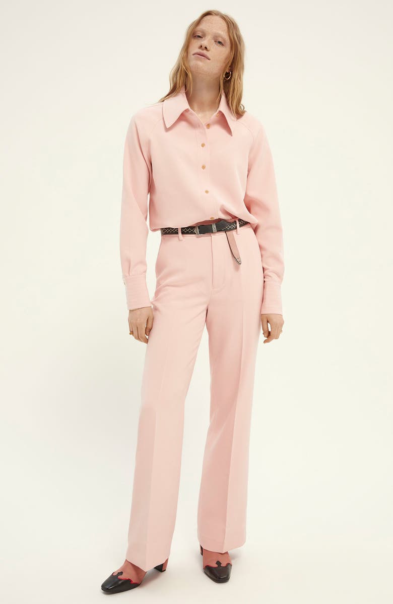 Scotch & Soda Edie Wide Leg Trousers, Alternate, color,